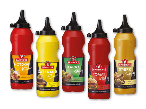 BÄHNCKE Sennep/ ketchup