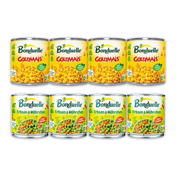 Kidney Bohnen / Erbsen & Möhrchen / Goldmais