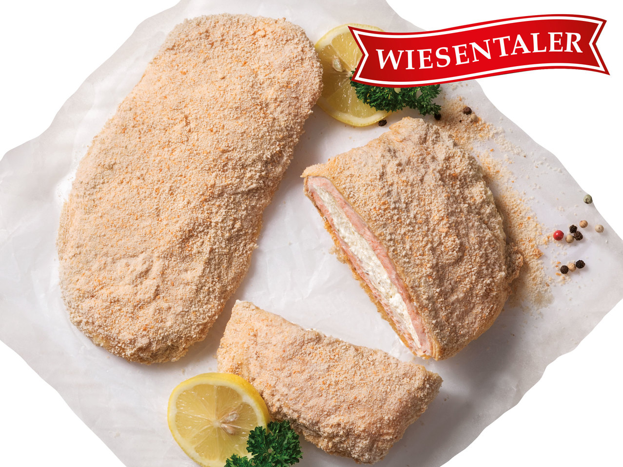 WIESENTALER Frische österreichische Schnitzeltaschen oder Wiener Schnitzel paniert