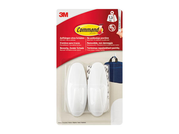 3M Command Hooks or Strips
