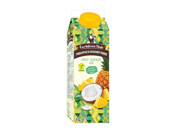 Pineapple coconut drink
