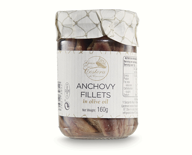Anchovy Fillets In Oil 160g