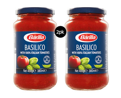 Barilla Basil Pasta Sauce 2x400g