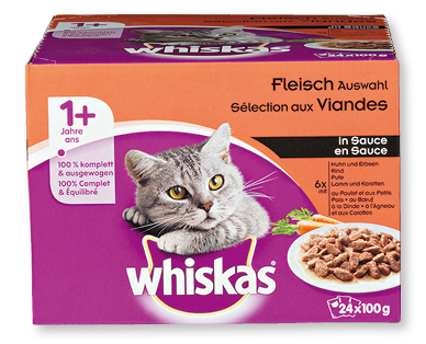 Sachets de nourriture pour chats WHISKAS(R)
