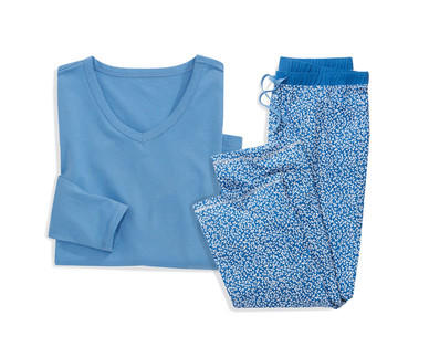 BLUE MOTION Damen-Schlafanzug, Baumwolle (Bio)