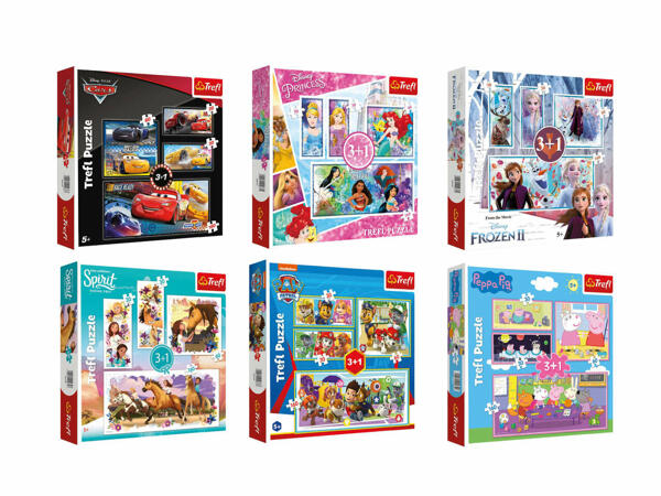 Licenced Jigsaw Puzzles Assortment