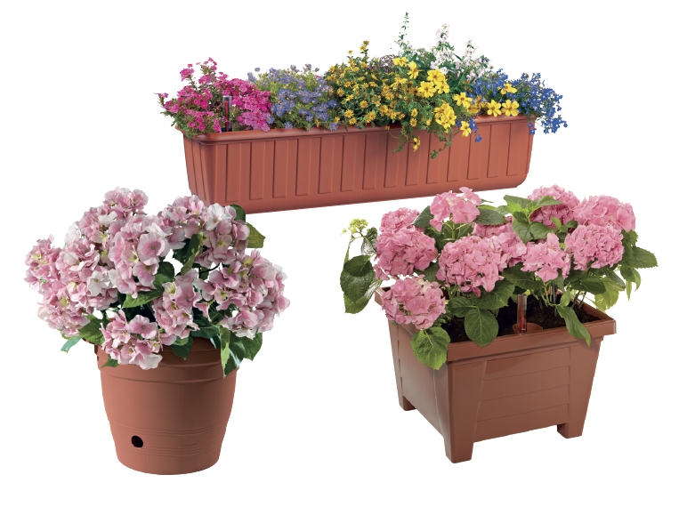FLORABEST Self-Watering Flower Box, Planter or Plant Pot