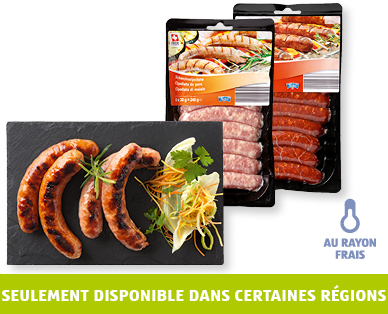 Saucisse à rôtir Cipollata/Merguez