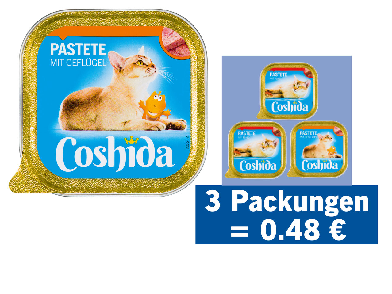 COSHIDA Katzennassnahrung Premium