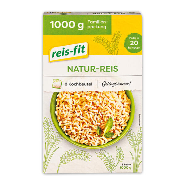 Reis im Kochbeutel