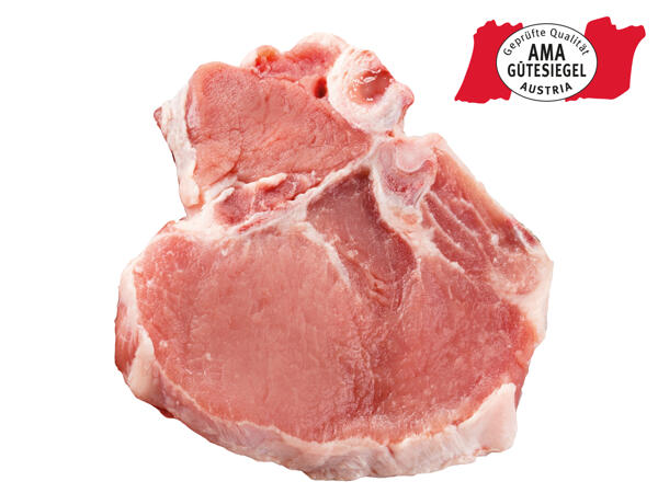 Frisches T-Bone Steak vom Schwein