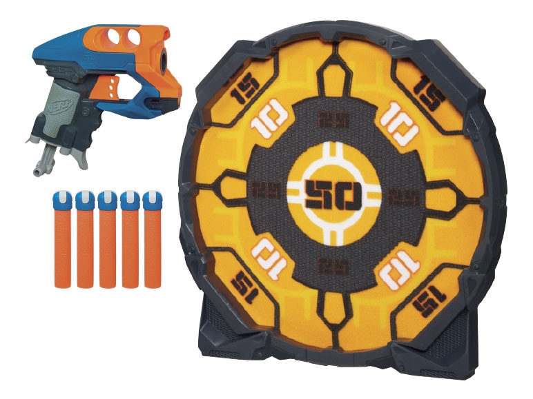 NERF Basketball Hoop & Ball, Targeting Set or Dart Slingshot
