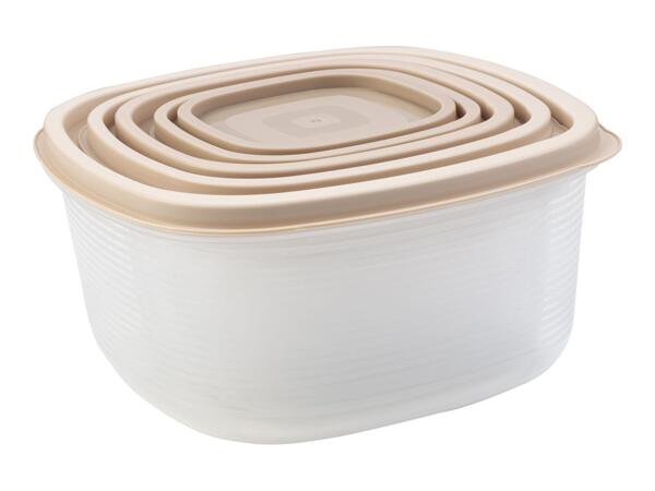 Livarno Home Food Storage Container Set - 5 Pack