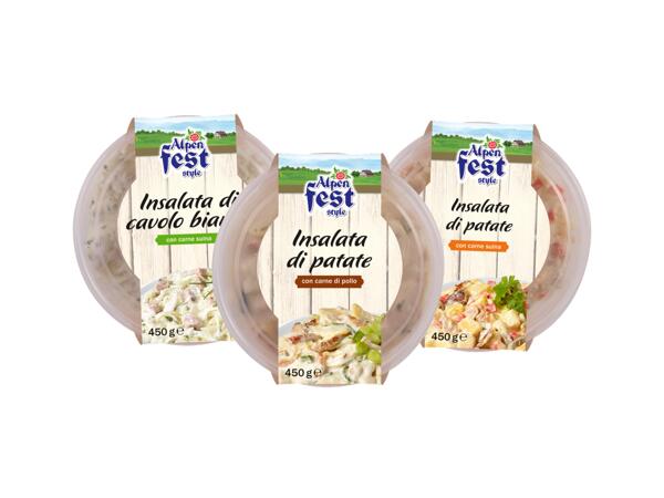 Potato or white cabbage salad