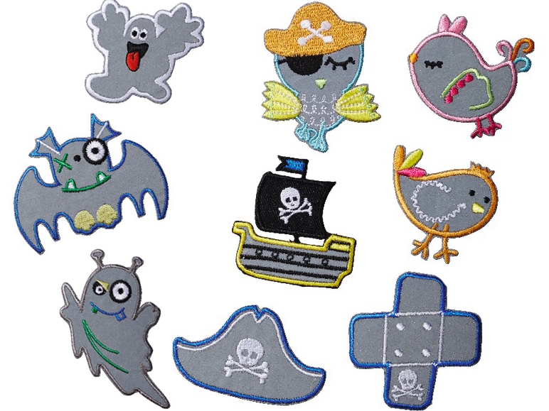 Iron-On Patches Set