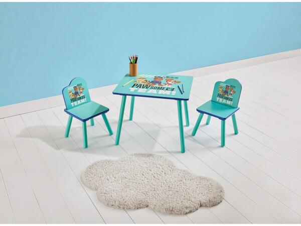 Kids' table & 2 chairs set "Paw Patrol"