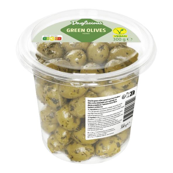 DAYLICIOUS(R) 				Grüne Oliven