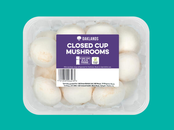 Oaklands Closed Cup Mushrooms