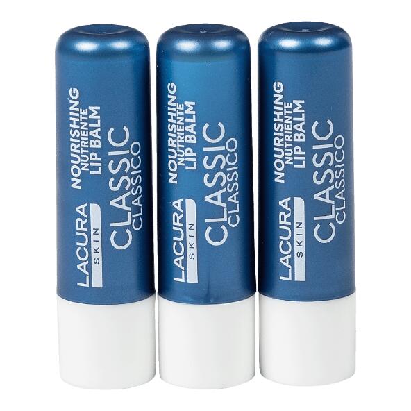 LACURA(R) Pflegender Lippenbalsam, 3 St.