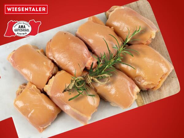 Frische Maishendl Keulenfilets