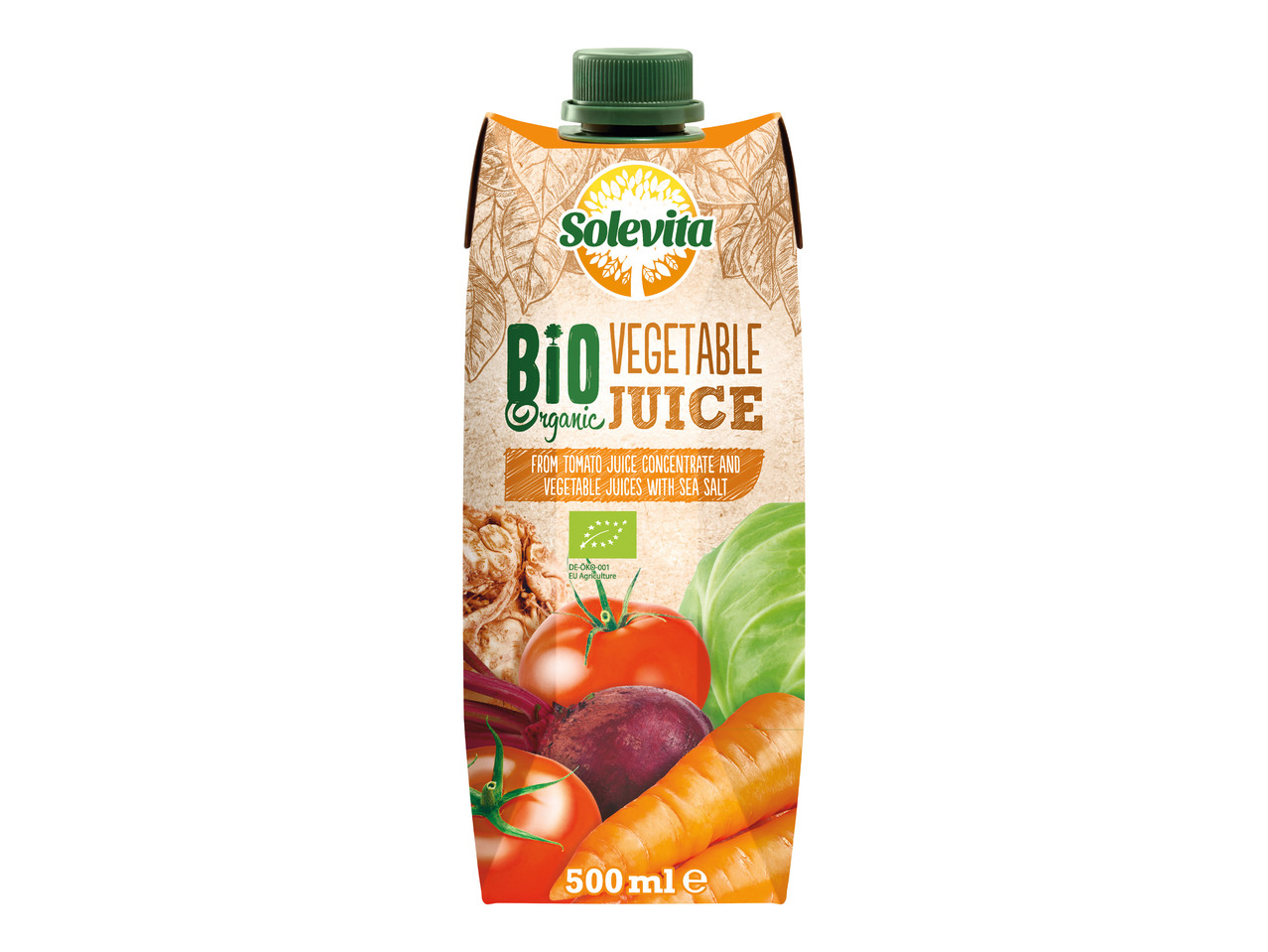 Bio zeleninová šťáva