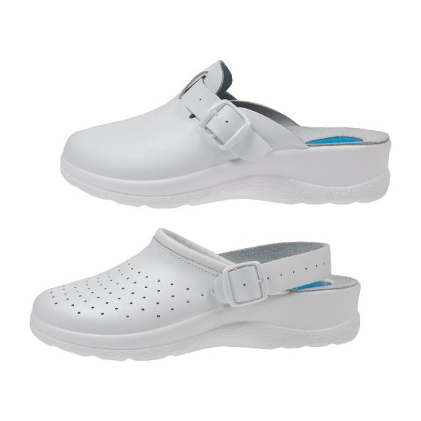 Hvide clogs
