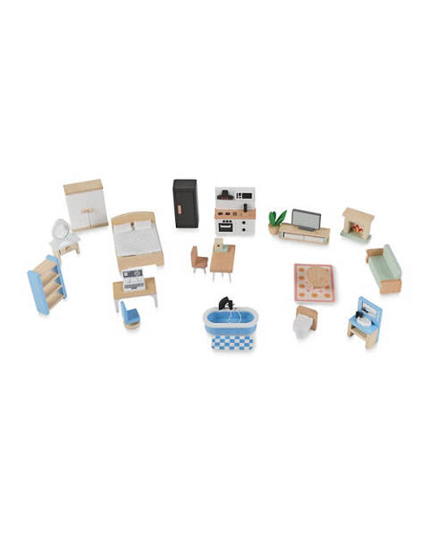 Wooden Dolls House Furniture