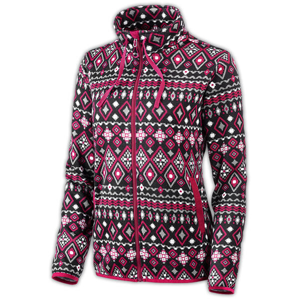 Strickfleece-Jacke