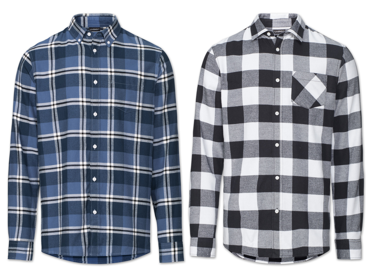 LIVERGY(R) Herren Flanellhemd1