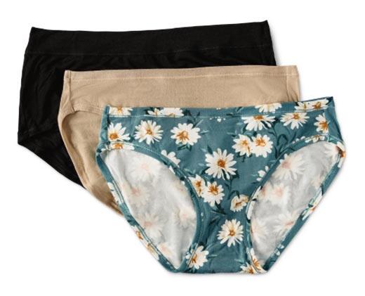 Serra 
 Ladies' 3-Pack Viscose from Bamboo Underwear