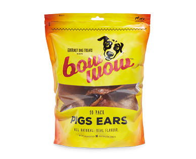 All Natural Pigs Ears 10pk