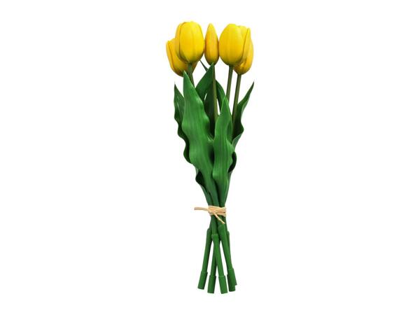 Livarno Home Yellow Artificial Flowers - Set of 5