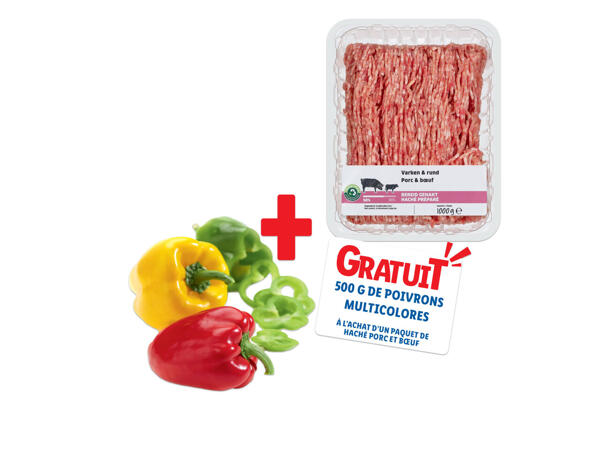 Haché porc et boeuf