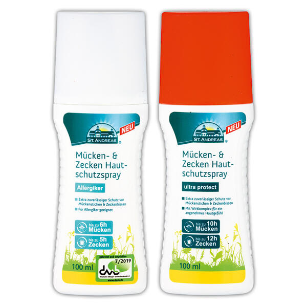 Mücken- & Zecken Hautschutzspray