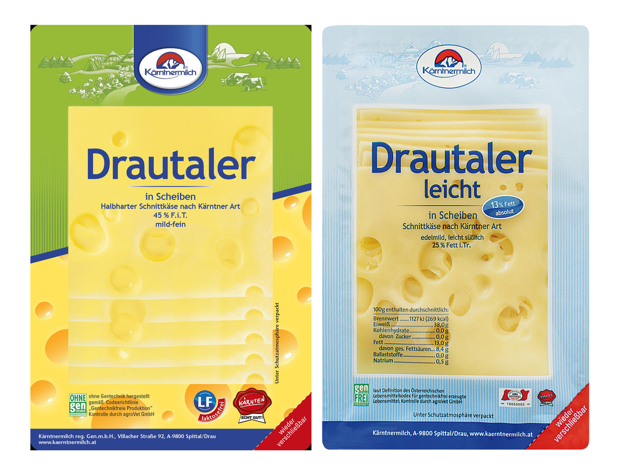 KÄRNTNERMILCH Kärntner Käsescheiben