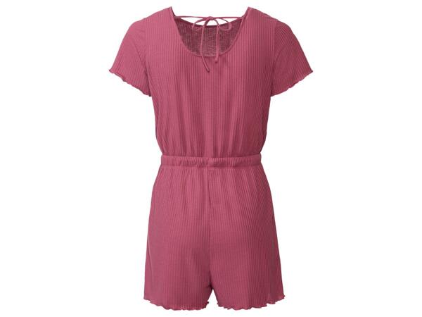 Ladies' Ribbed Playsuit