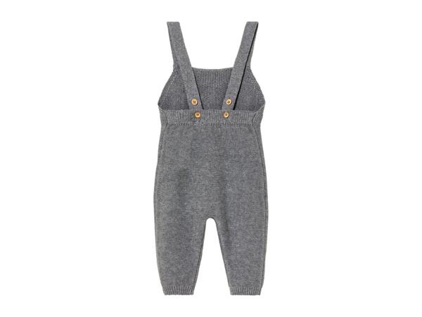 Lupilu Baby Dungarees - Grey