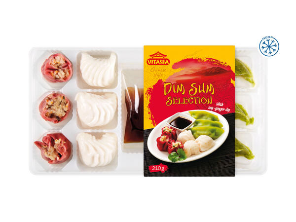Vitasia Dim Sum Selection with Soy-Ginger Dip