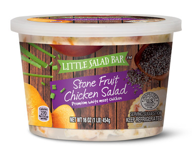 Little Salad Bar Stone Fruit or Mediterranean Chicken Salad