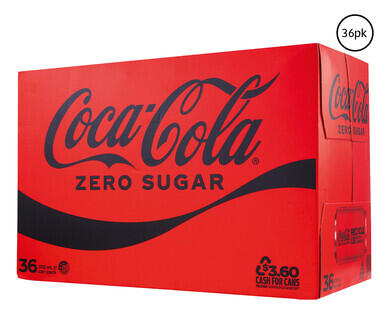 Coca Cola Zero Sugar 36 x 375ml