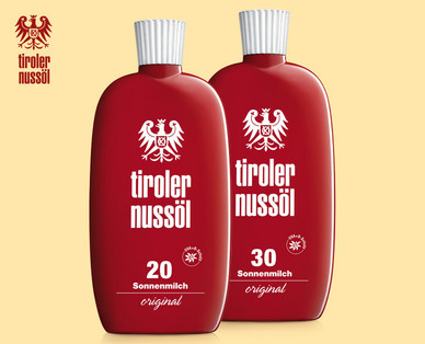 TIROLER NUSSÖL Sonnenmilch