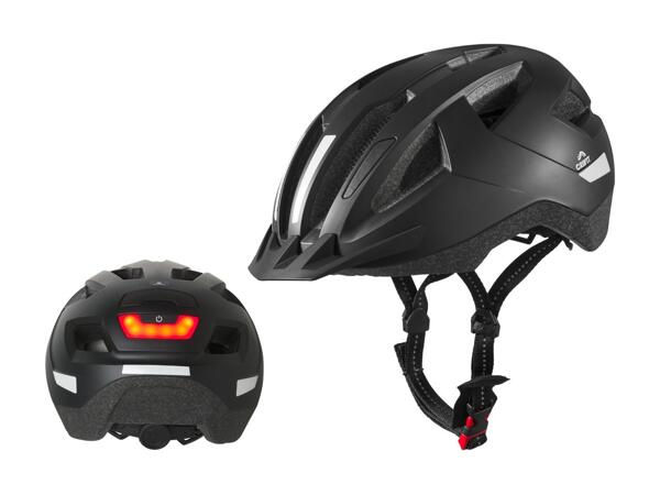 CRIVIT(R) Cykelhjelm med baglys