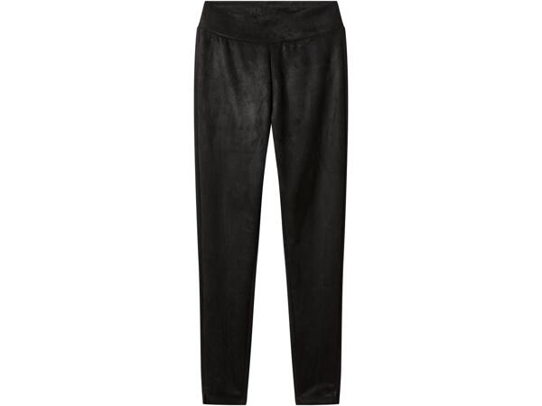 Ladies' Velour Jeggings