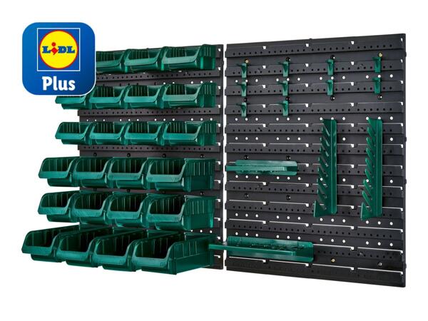 Parkside Organiser and Storage Set - 43 Pieces