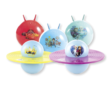 Ballon sauteur/Ballon sauteur avec plateforme DISNEY/CARS/DESPICABLE ME™/FROZEN