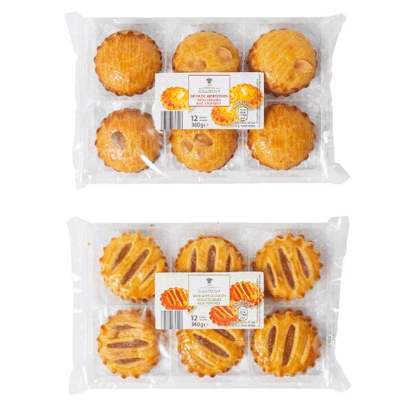 Gefülltes Buttergebäck, 12 St.
