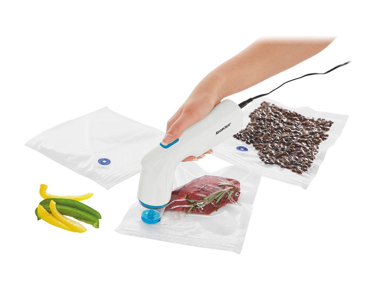 Silvercrest Kitchen Tools Hand-held Vacuum Sealer1