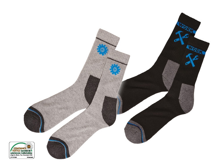 Chaussettes de travail, 2 paires