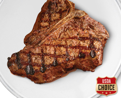 Fresh USDA Choice T-Bone Steak