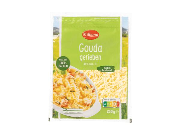 Gouda gerieben